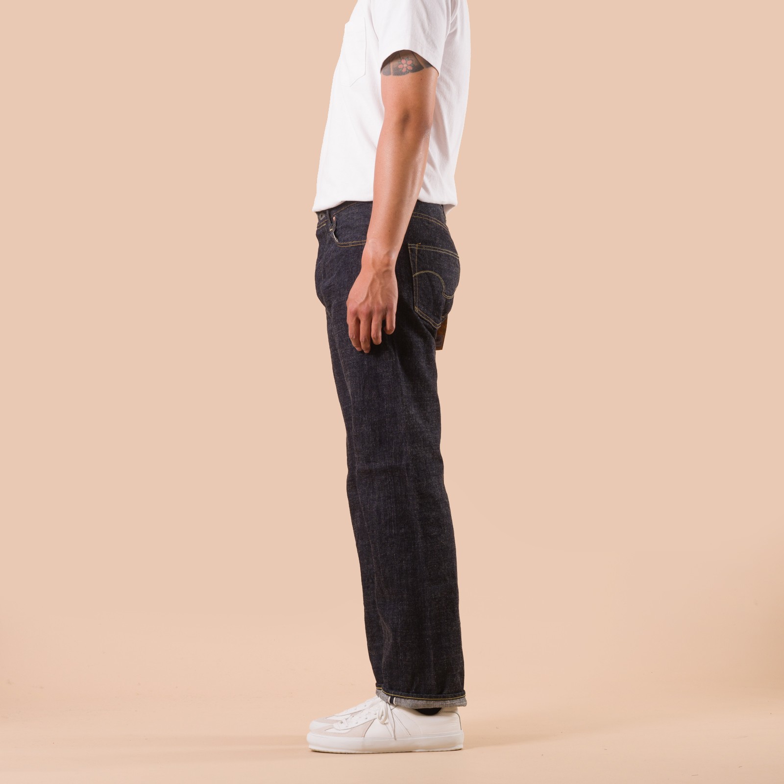 270-LS13.5 13.5oz Long Slab Denim Just Right Straight