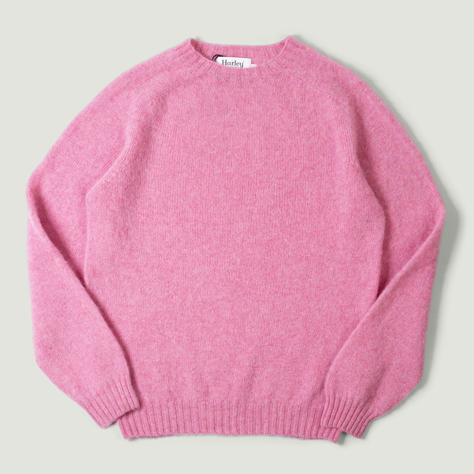 flaneurs pull HARLEY OF SCOTLAND Shaggy Crew Neck Sakura vignette
