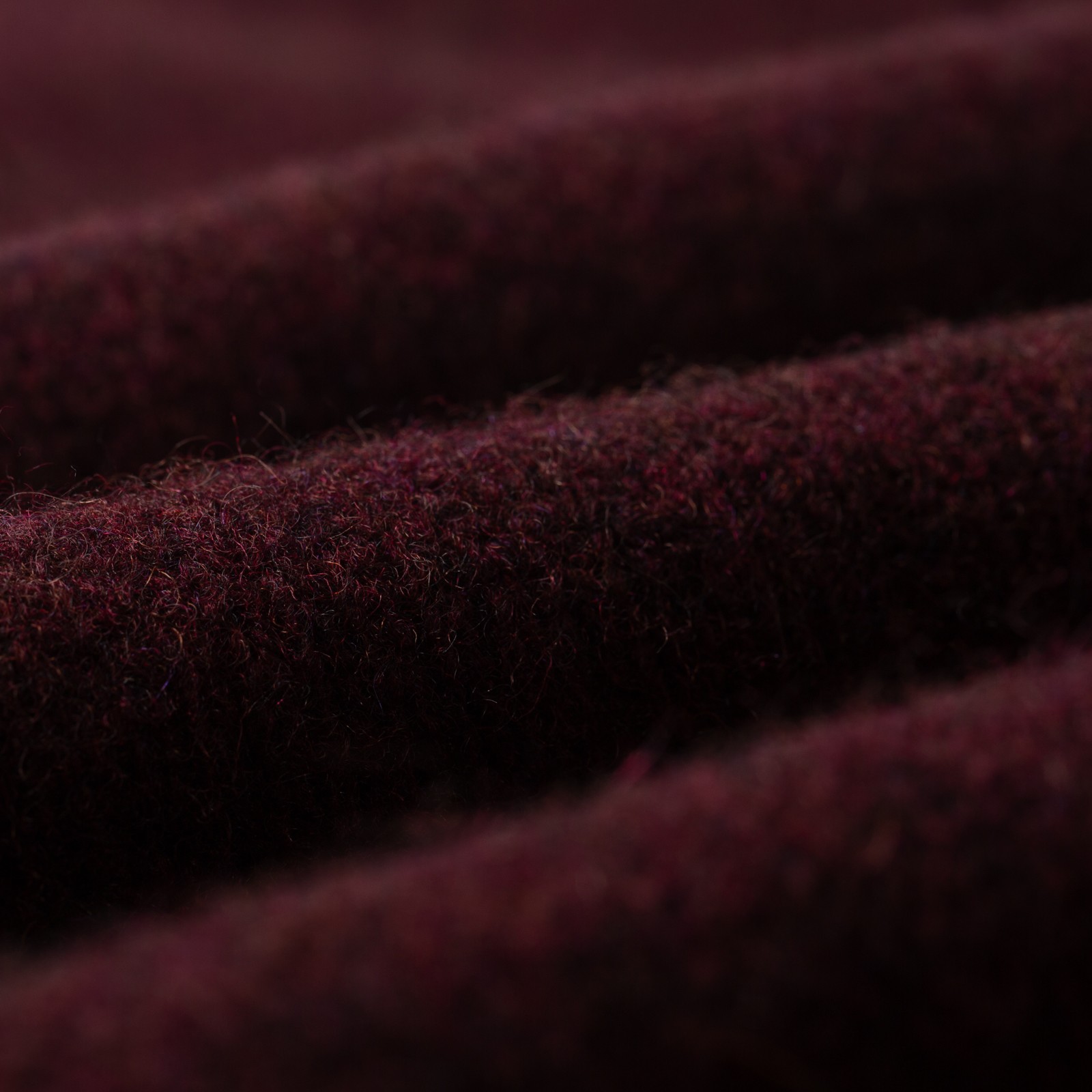 detail HARLEY OF SCOTLAND  Eton Supersoft Wool 3 Button Polo Neck Beetroot (1)