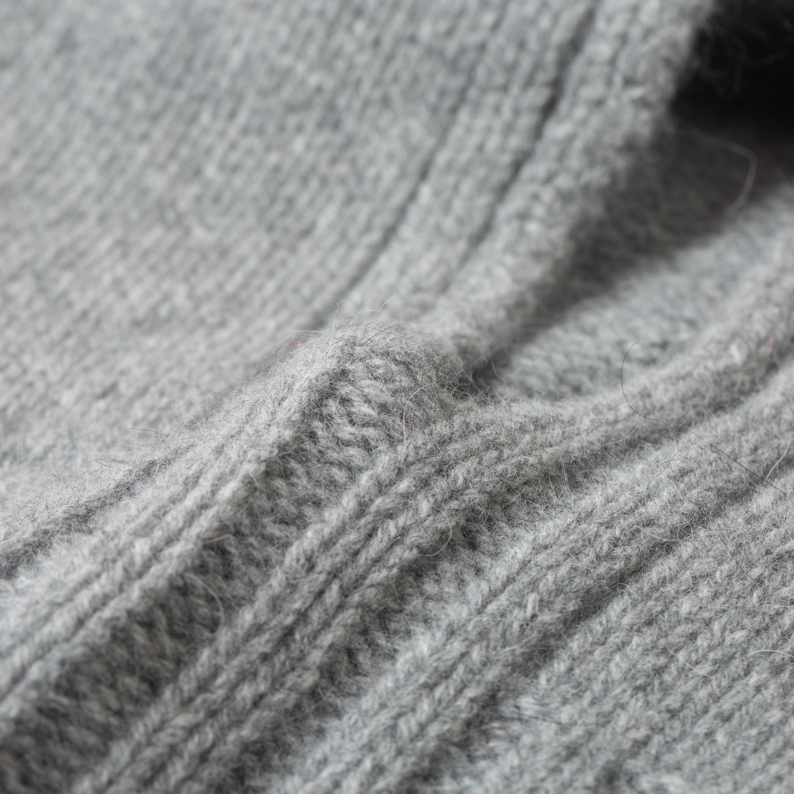 flaneurs MACKIE cagoule laine Wick Hood Meteor detail