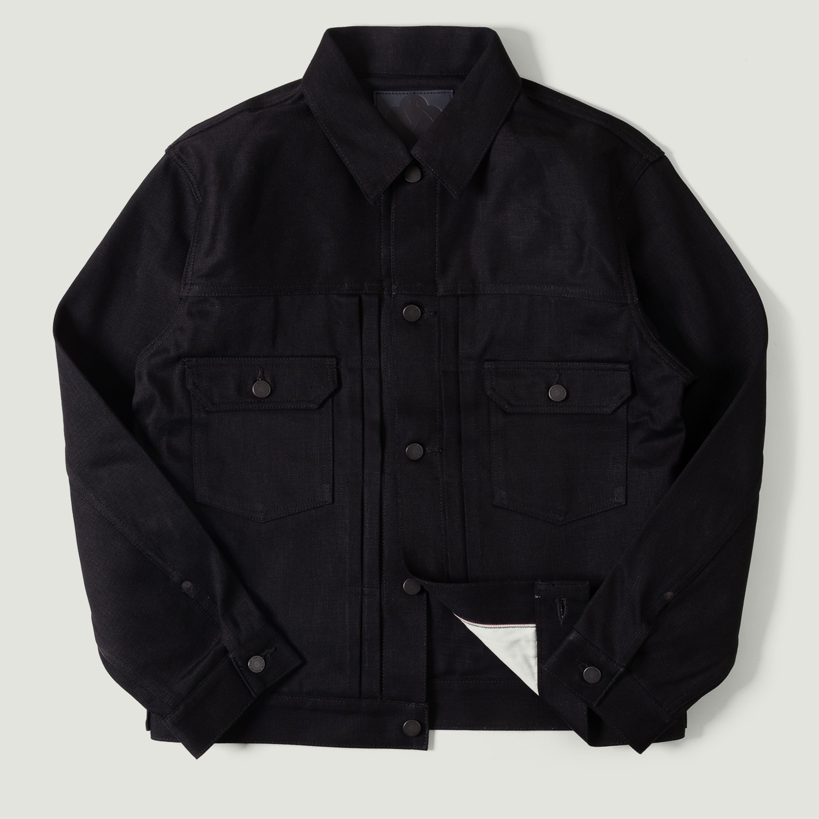 Image flâneurs MOMOTARO JEANS / 14.7oz Standard Denim Jacket Black vignette