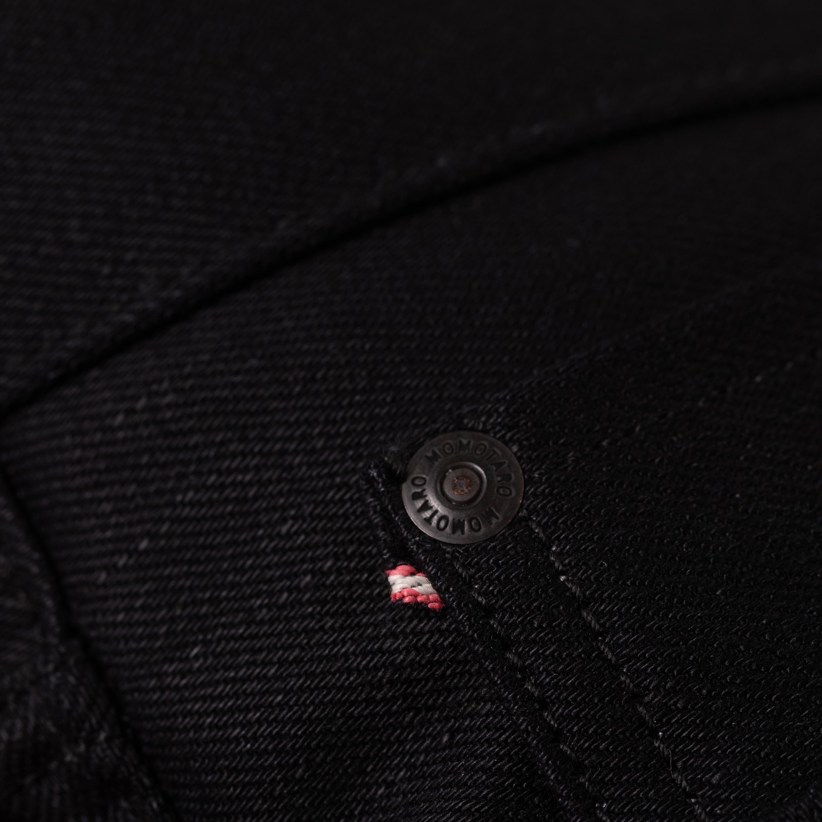 Image flâneurs MOMOTARO JEANS / 14.7oz Standard Tapered Black détail 2