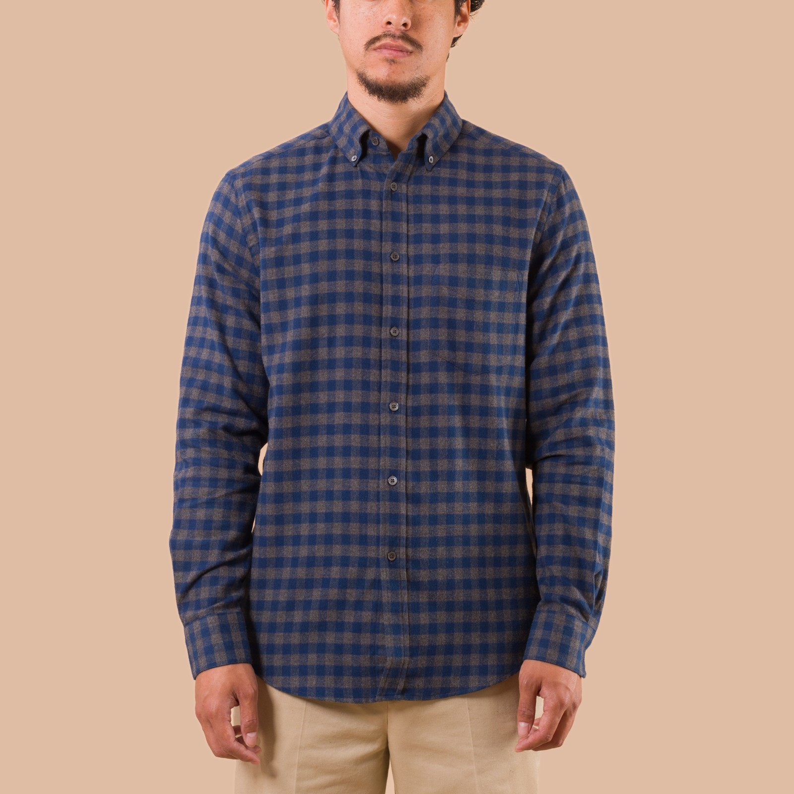 image flaneurs Portuguese Flannel Aquila Shirt de face