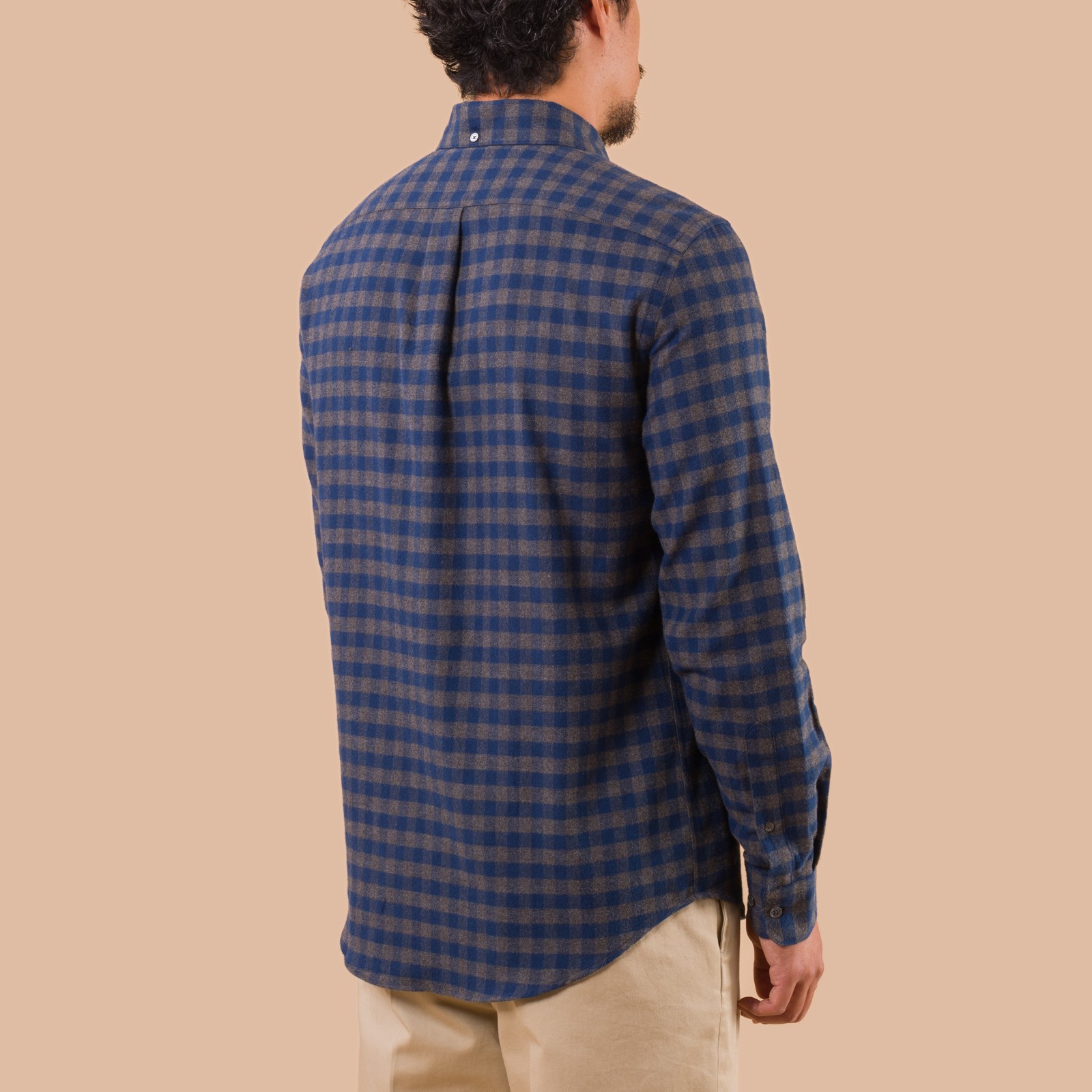 image flaneurs Portuguese Flannel Aquila Shirt de dos