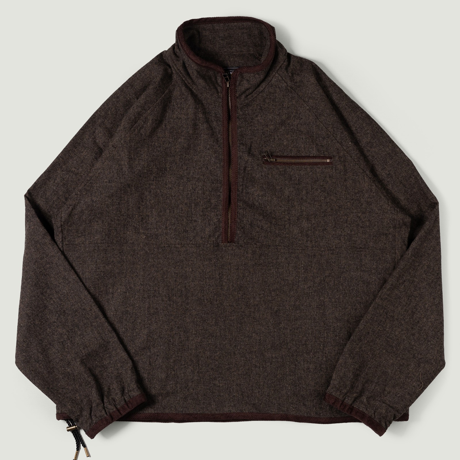 Image flâneurs FRIZMWORKS / Wool Half Pullover Forest Black vignette