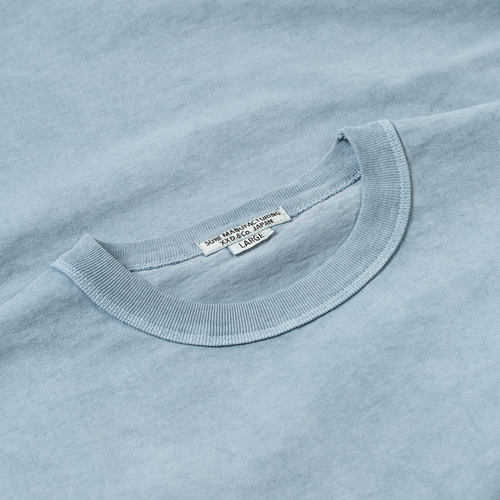 detail flaneurs XX DEVELOPMENT SURE MFG 7,5oz Pocket SS Tee Indigo Zombies
