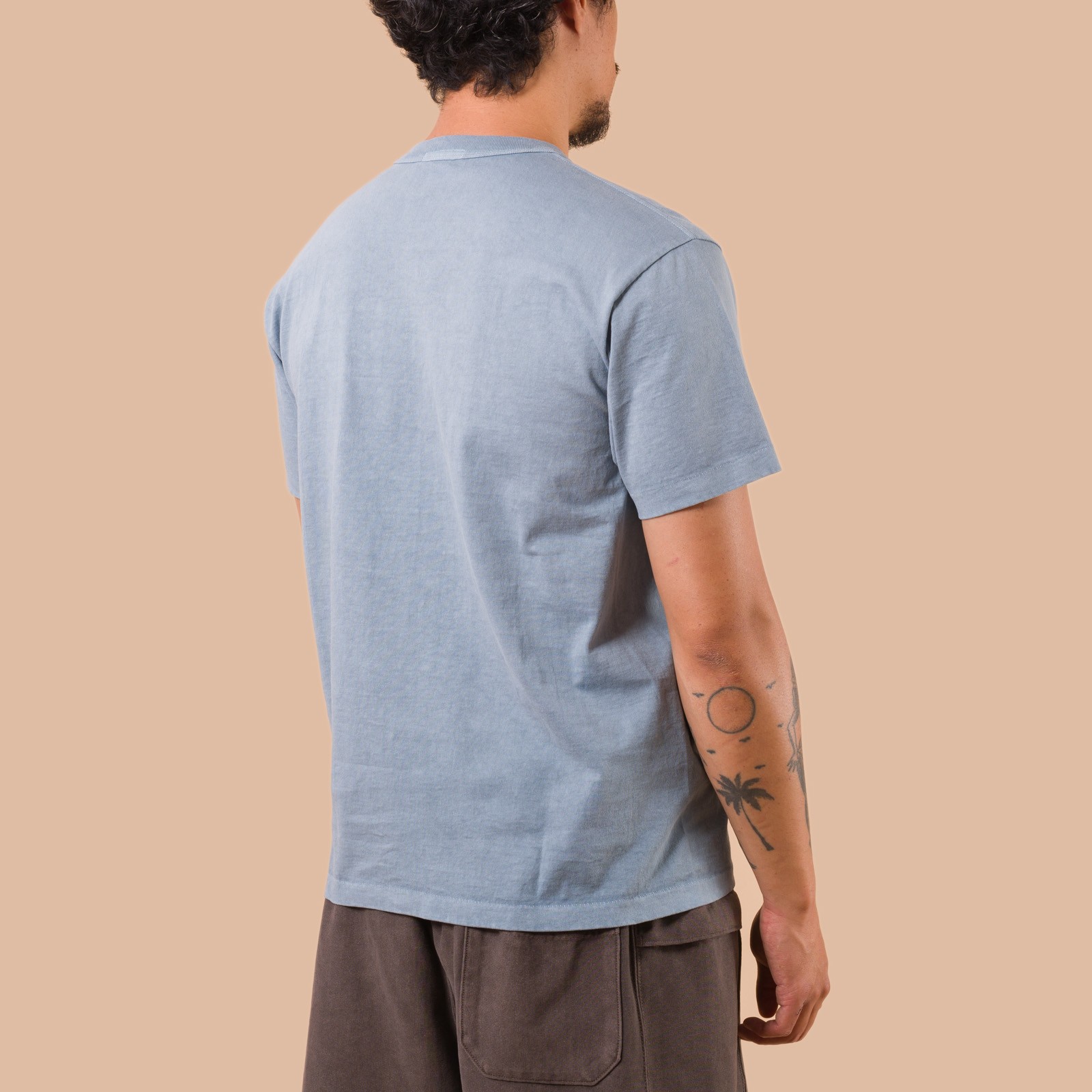 porté back flaneurs XX DEVELOPMENT SURE MFG 7,5oz Pocket SS Tee Indigo Zombies