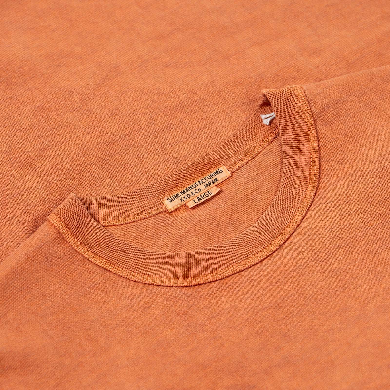 detail flaneurs XX DEVELOPMENT SURE MFG 7,5oz Pocket SS Tee umber