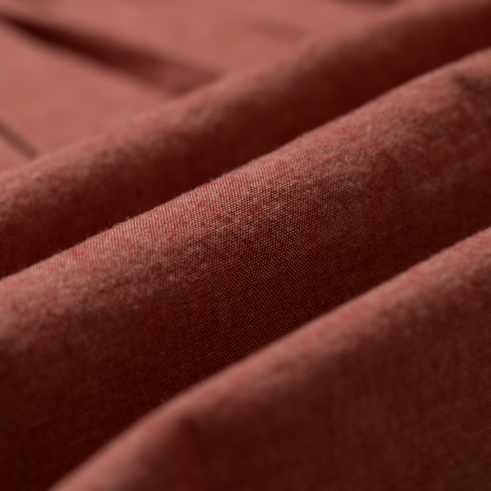 Image flâneurs FRIZMWORKS / 1920S Chambray Work Shirt Red détail matière
