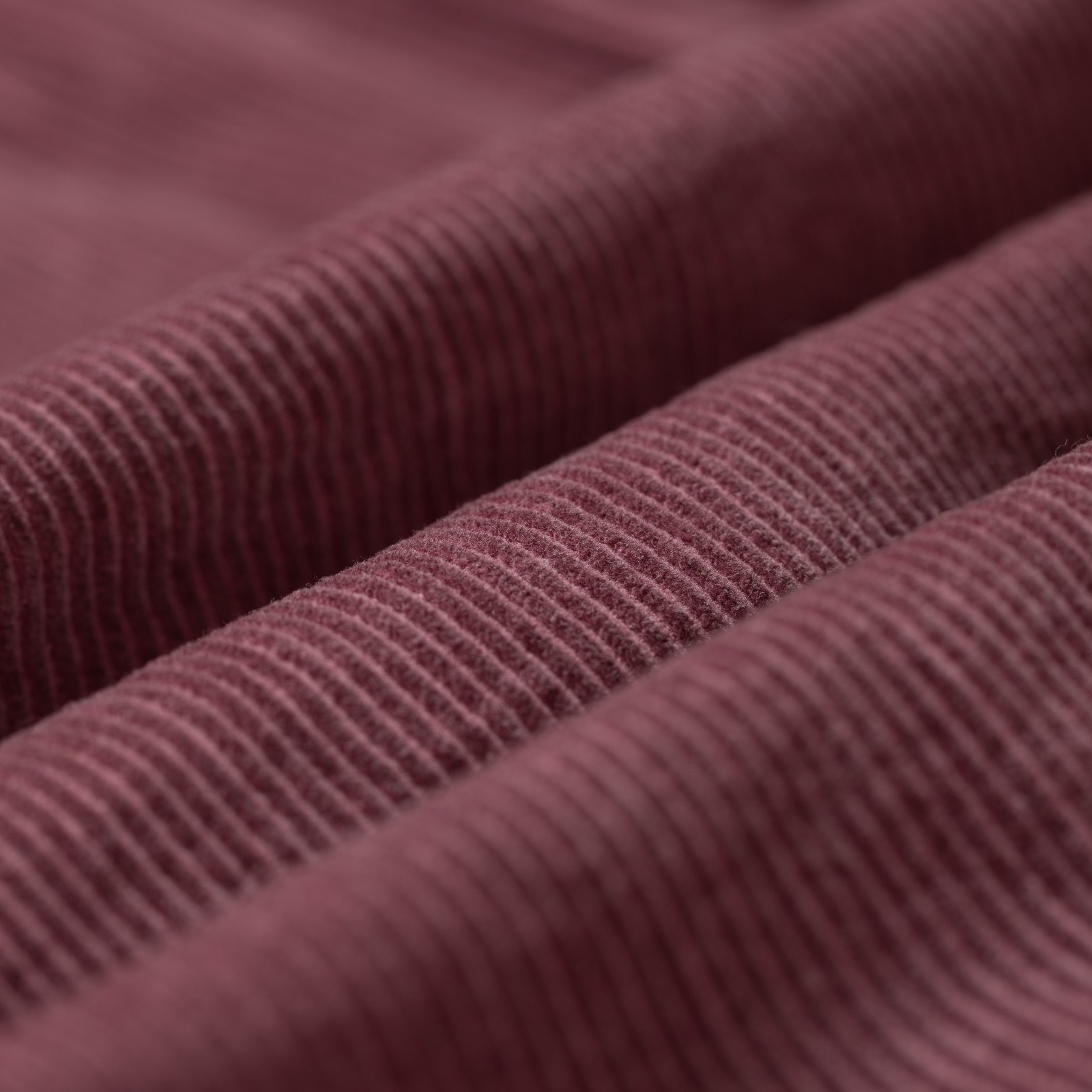 Image flâneurs FRIZMWORKS / Pigment 8W Corduroy Shirt Charcoal détail matière