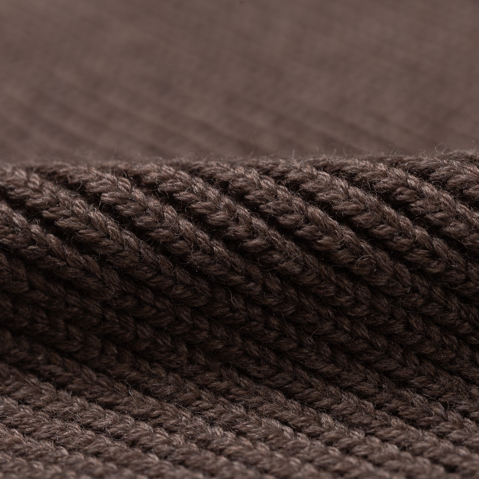 Image flâneurs NITTO KNITWEAR / Bonnet Ara Café détail matière