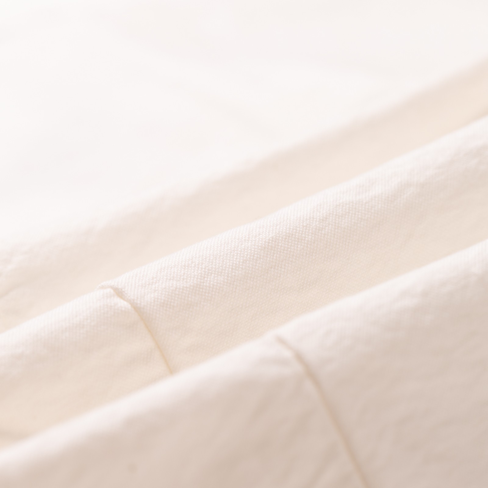 Image Flâneurs NIGEL CABOURN / British Officers Shirt White détail matière