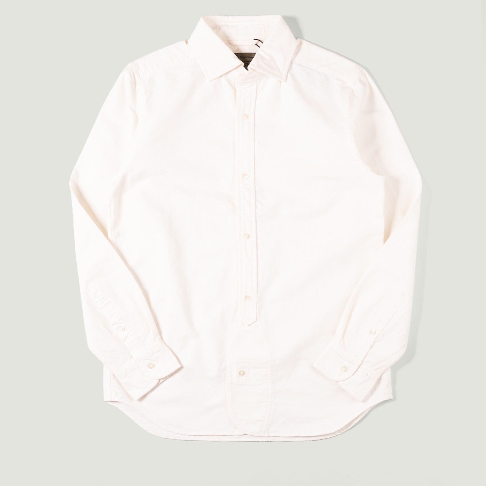 Image Flâneurs NIGEL CABOURN / British Officers Shirt White vignette