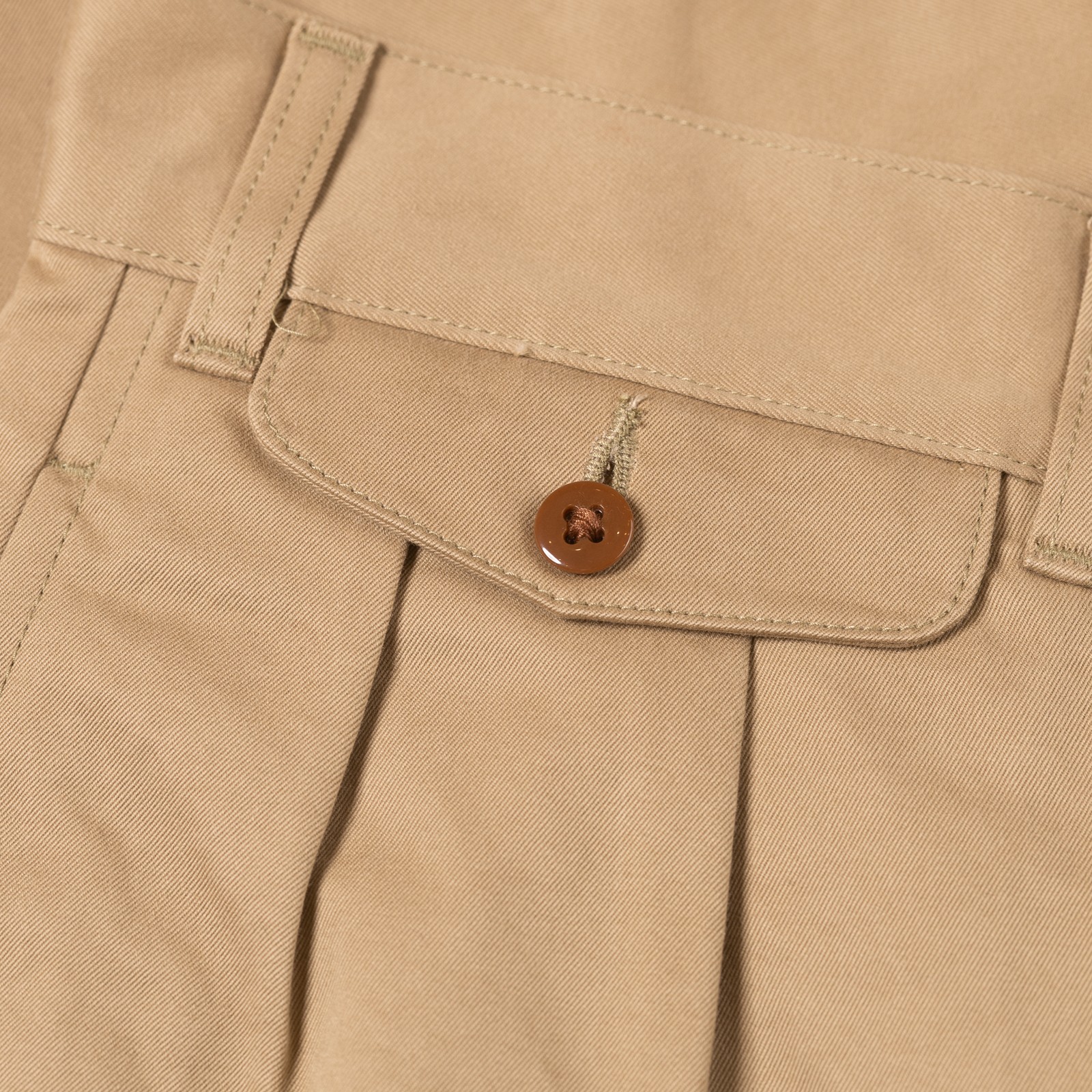 Image Flâneurs NIGEL CABOURN / Officers Pant Weapon Beige détail poche