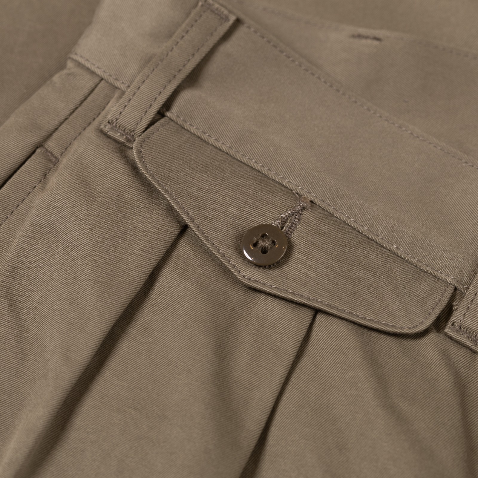 Image Flâneurs NIGEL CABOURN / Officers Pant Weapon Green détail poche