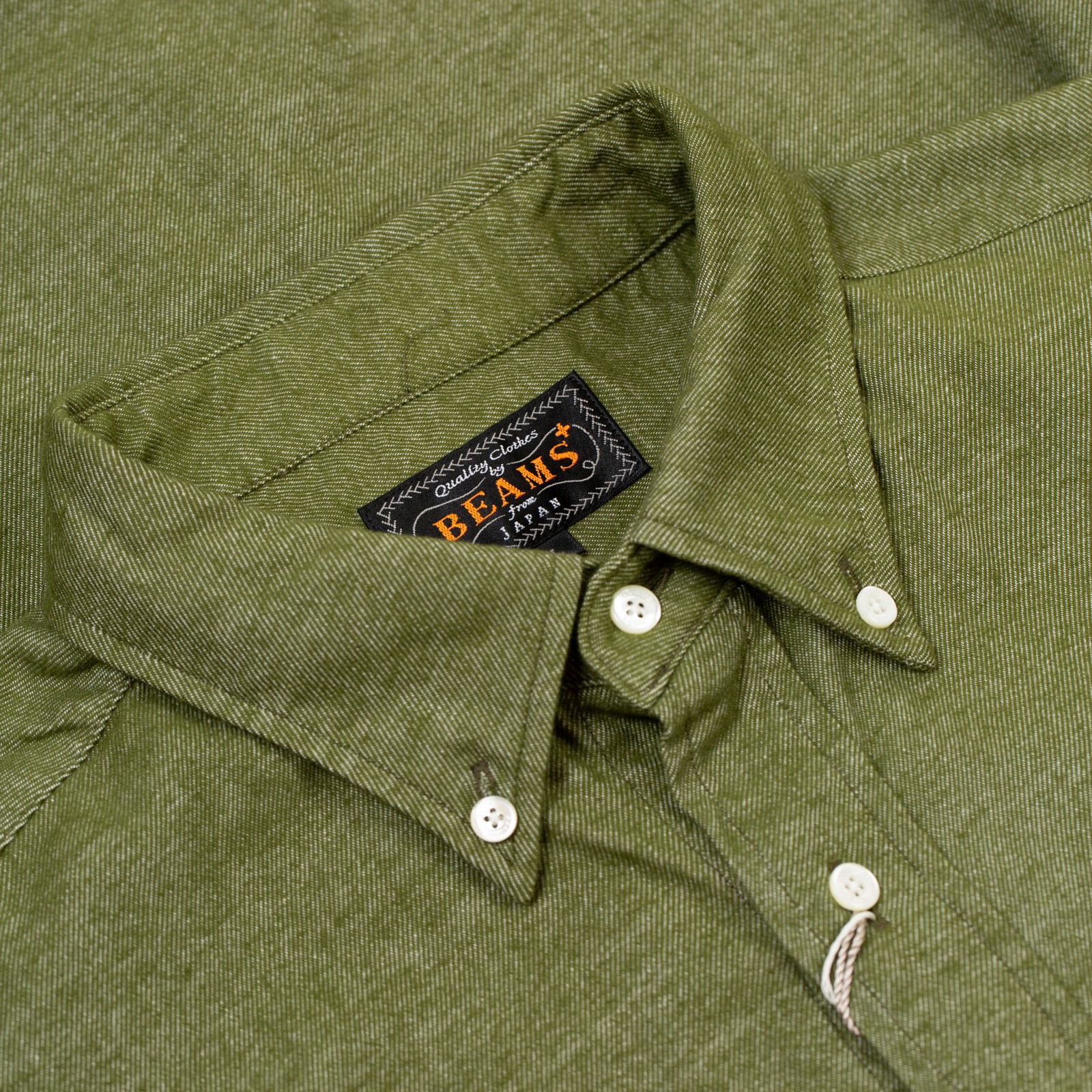 B.D. Flannel Solid Olive