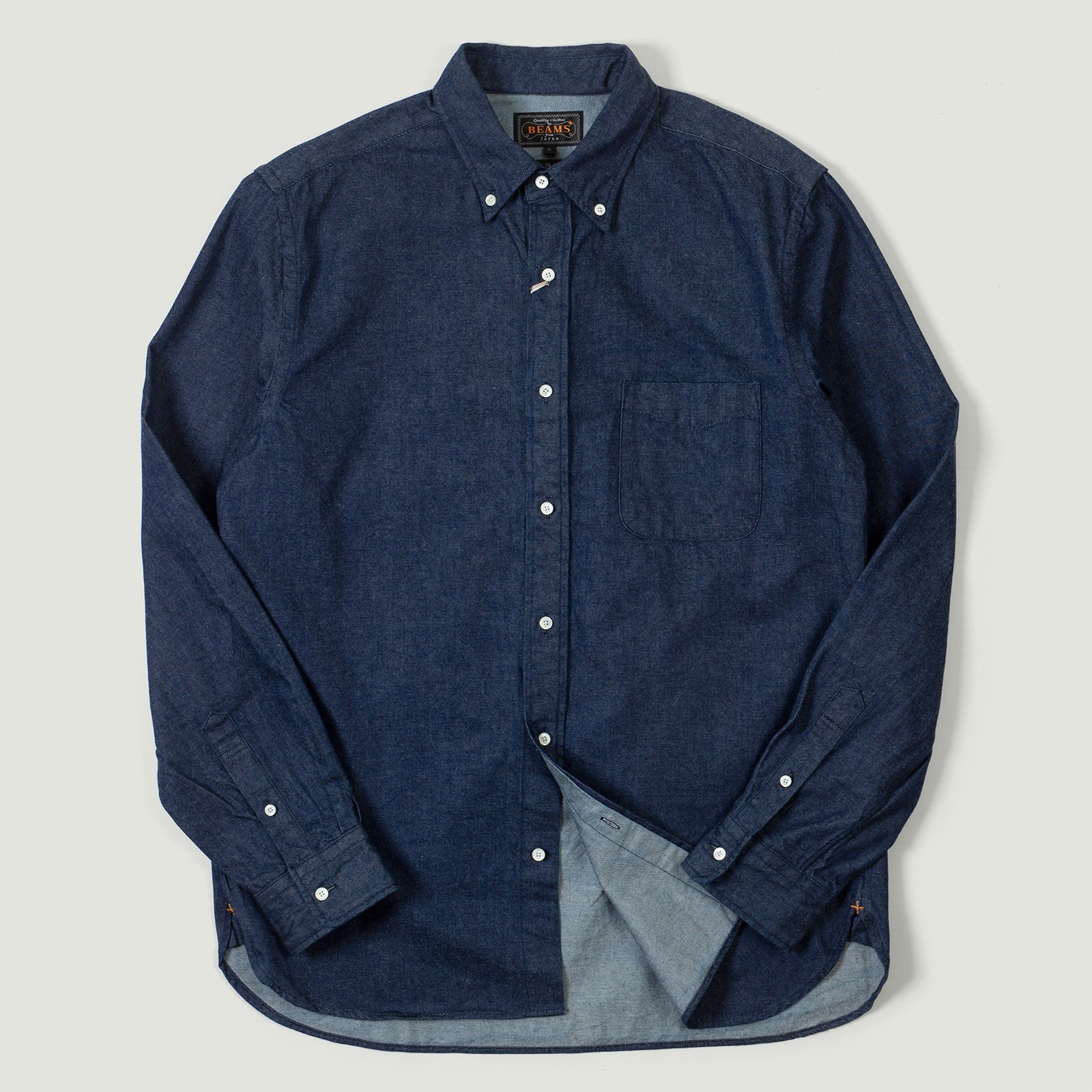flaneurs Vignettes BEAMS PLUS B.D. Denim Shirt Indigo