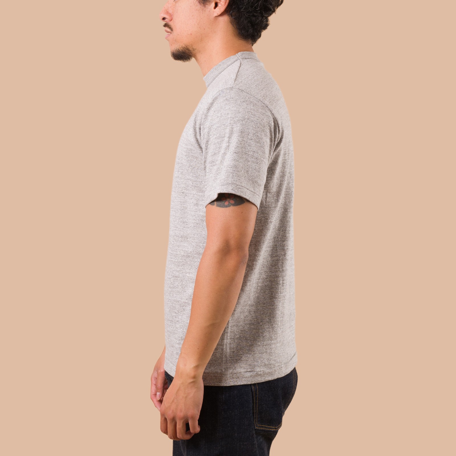 Lot 4601 No Print T-Shirt Heather Grey