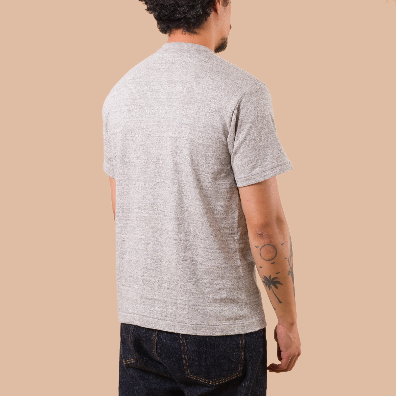 Lot 4601 No Print T-Shirt Heather Grey