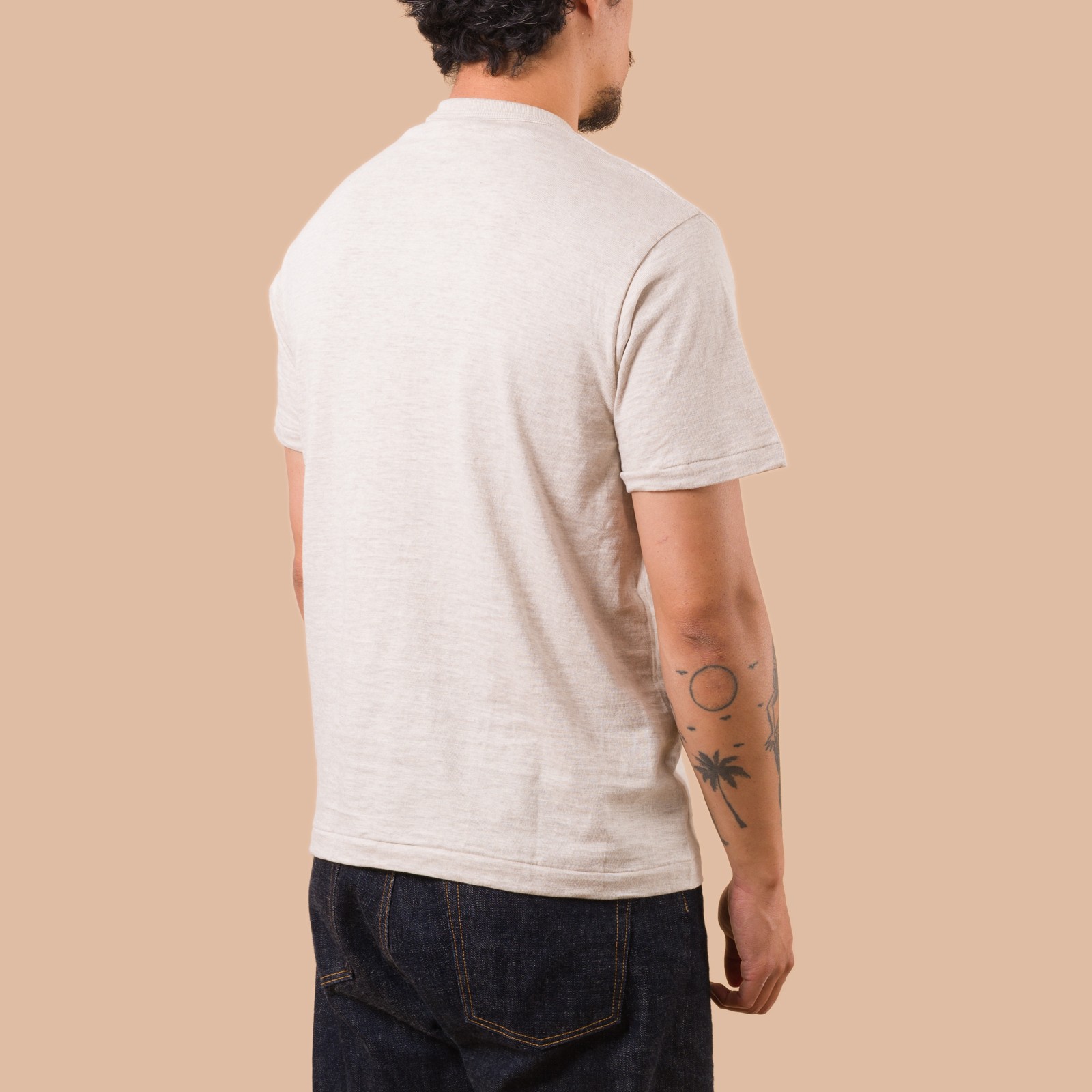Lot 4601 No Print T-Shirt Oatmeal