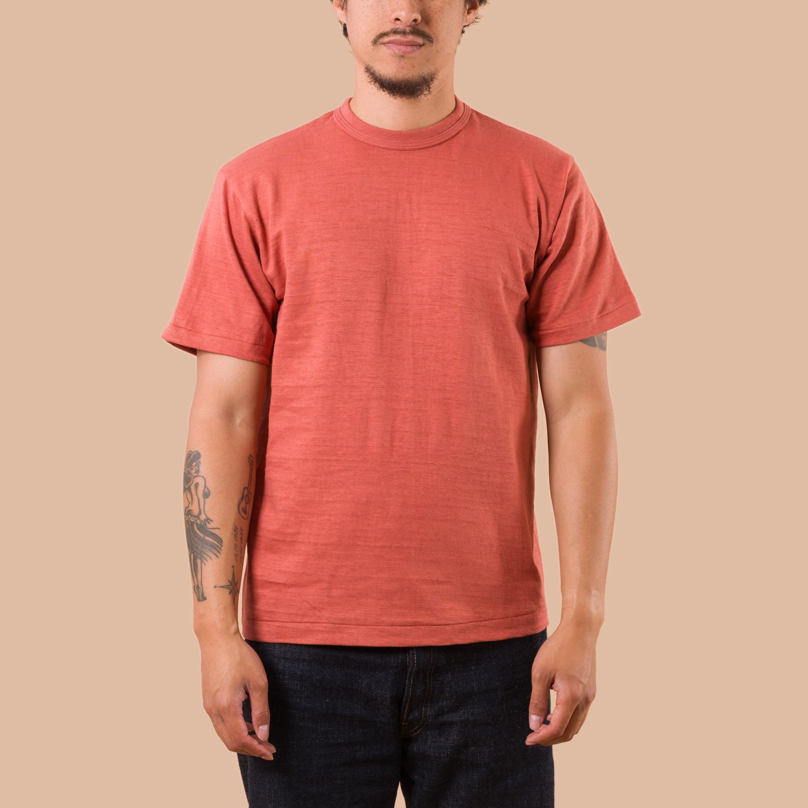 Lot 4601 No Print T-Shirt Salmon