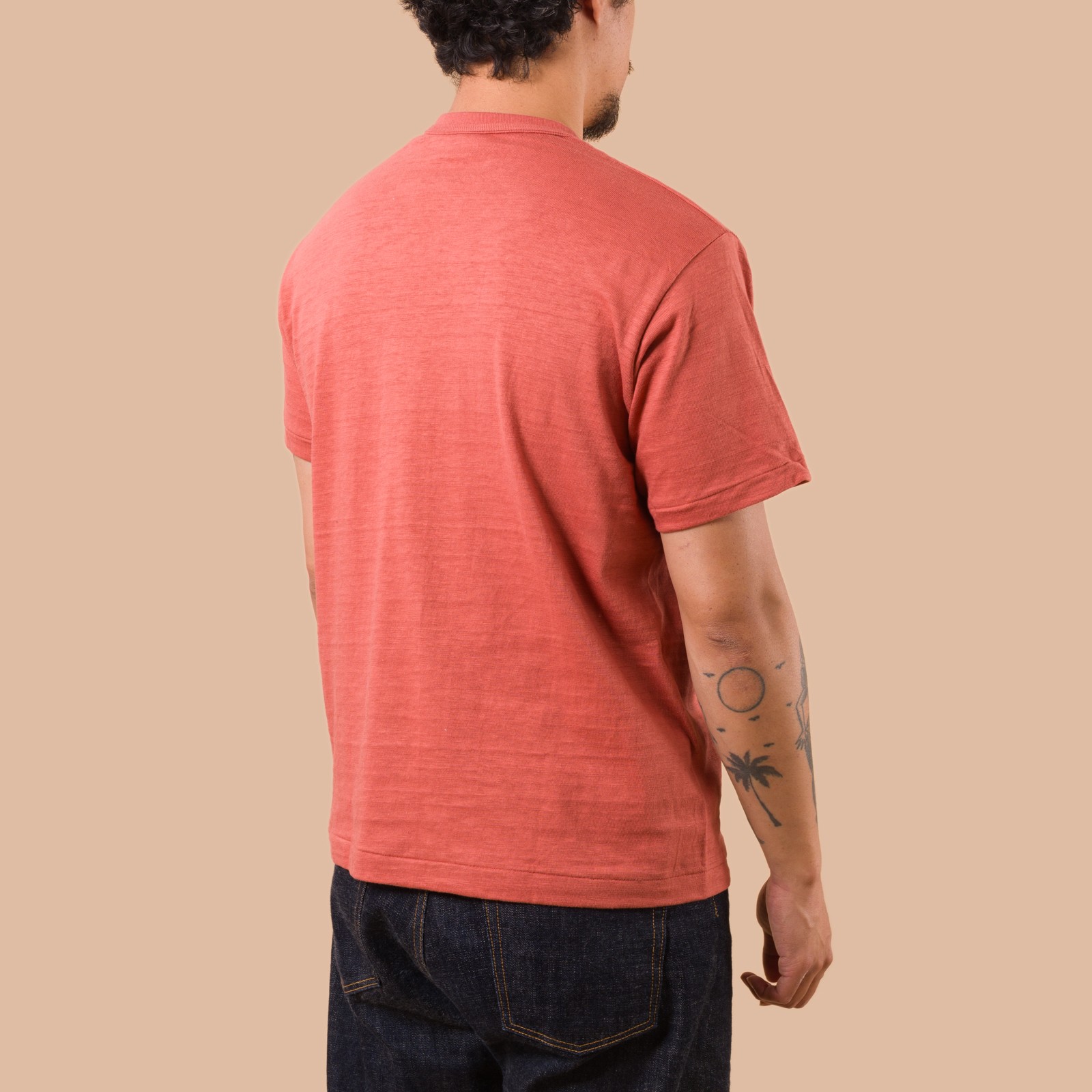Lot 4601 No Print T-Shirt Salmon
