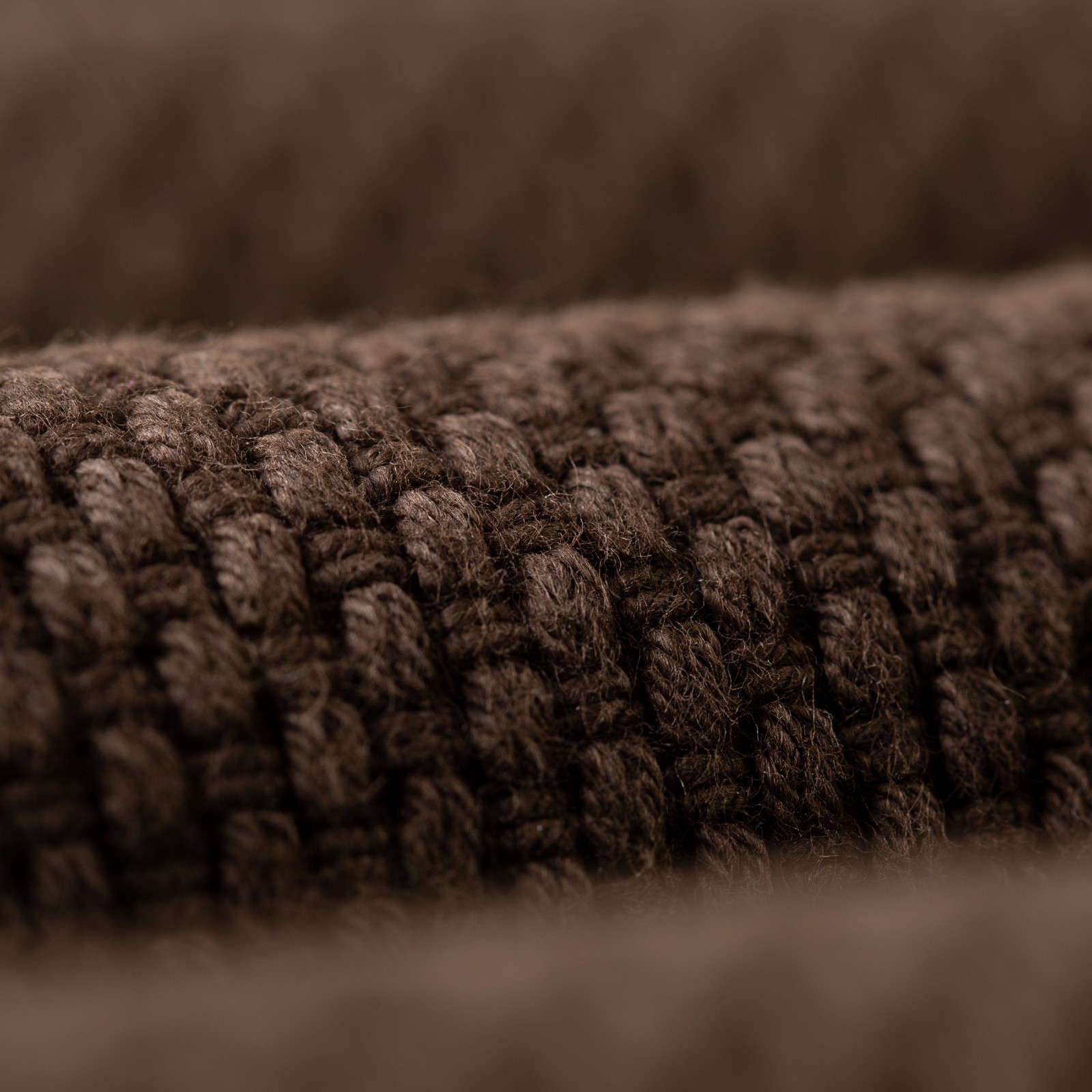 1914 17oz Amami Oshima Mud-Dyed Sashiko Dark Brown