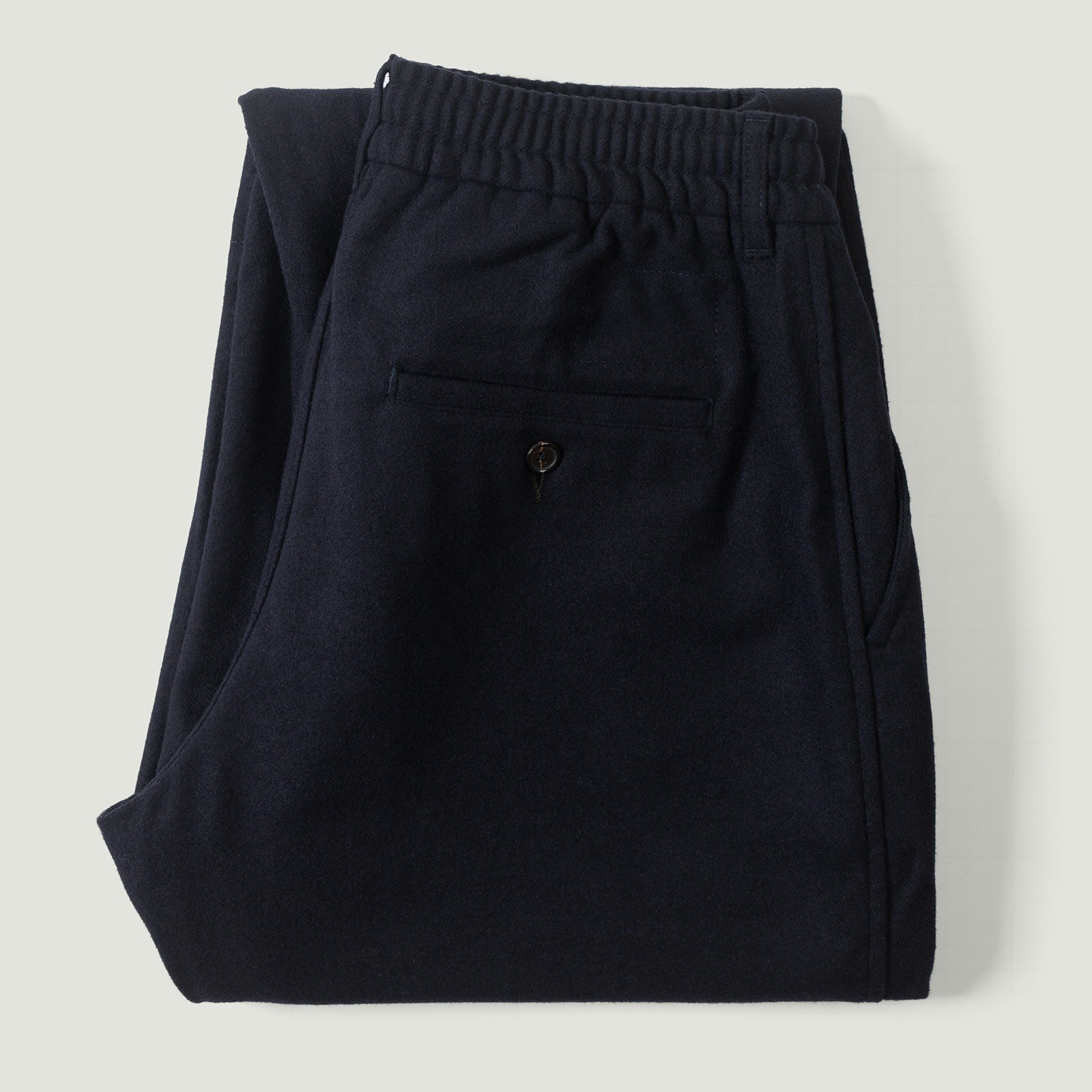 flaneurs Vignettes UNIVERSAL WORKS Dublin Wool Mix Oxford Pant Dark Navy