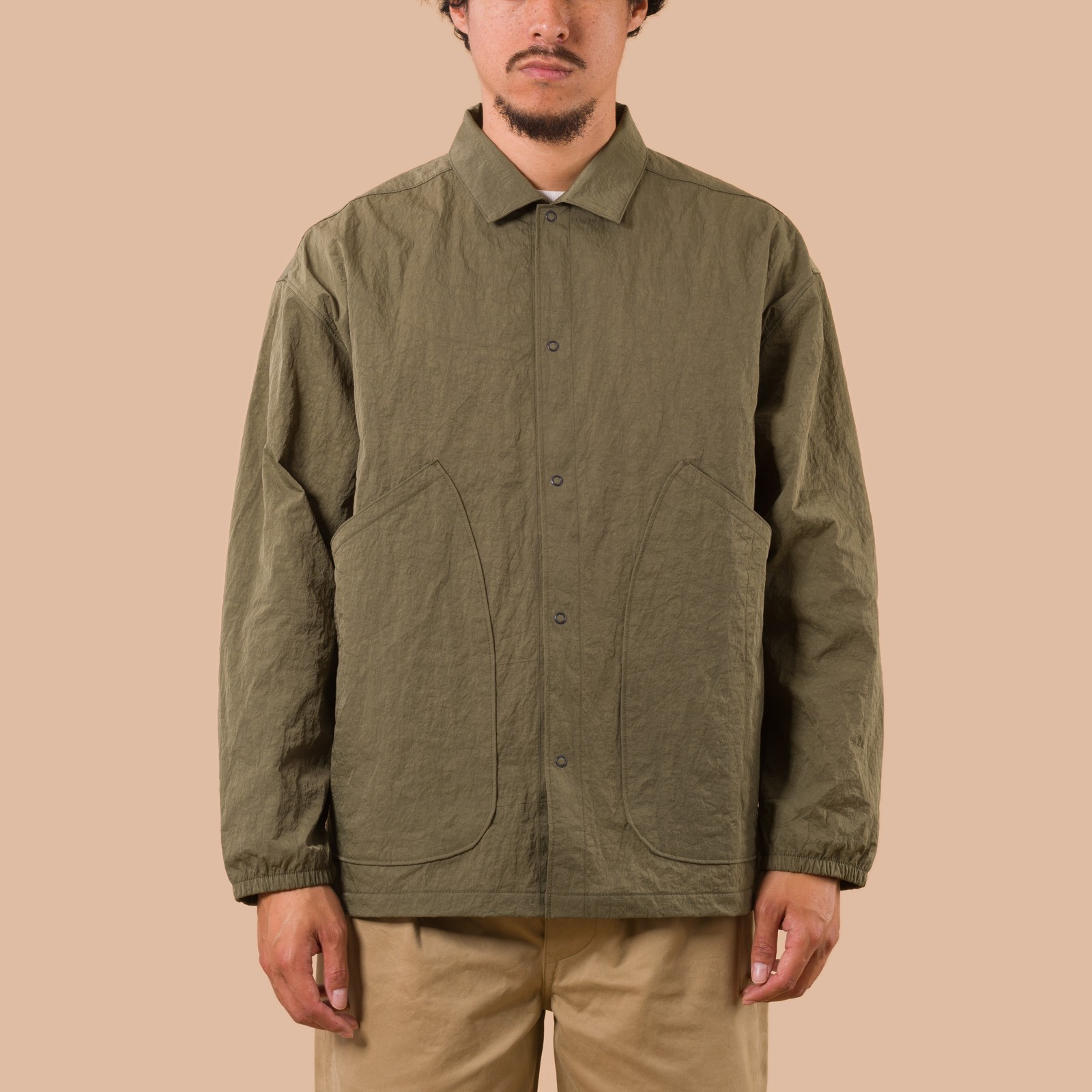 Nylon Ballboy Shirt Olive