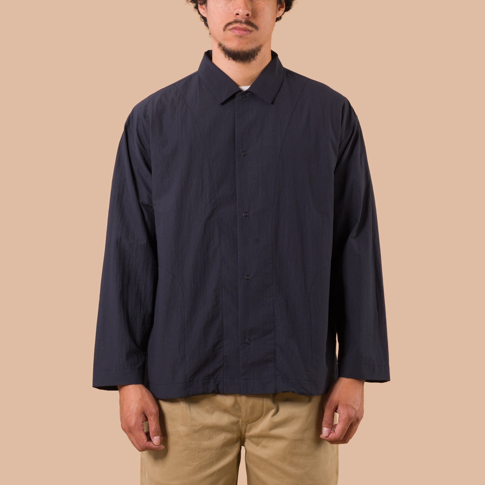 Dry BB LS Shirt Dark Navy