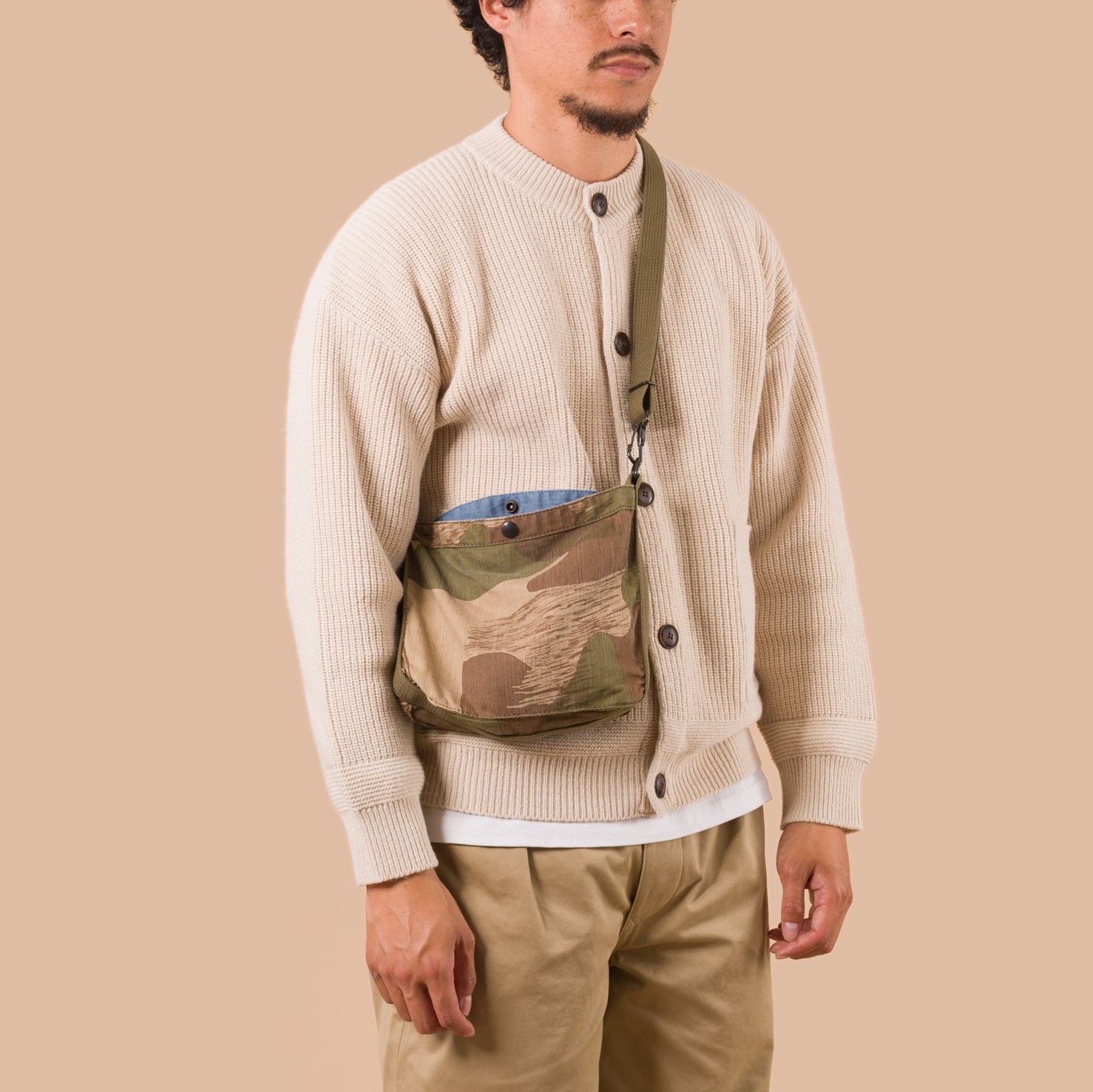 Magazine Bag Fade Camo Khaki