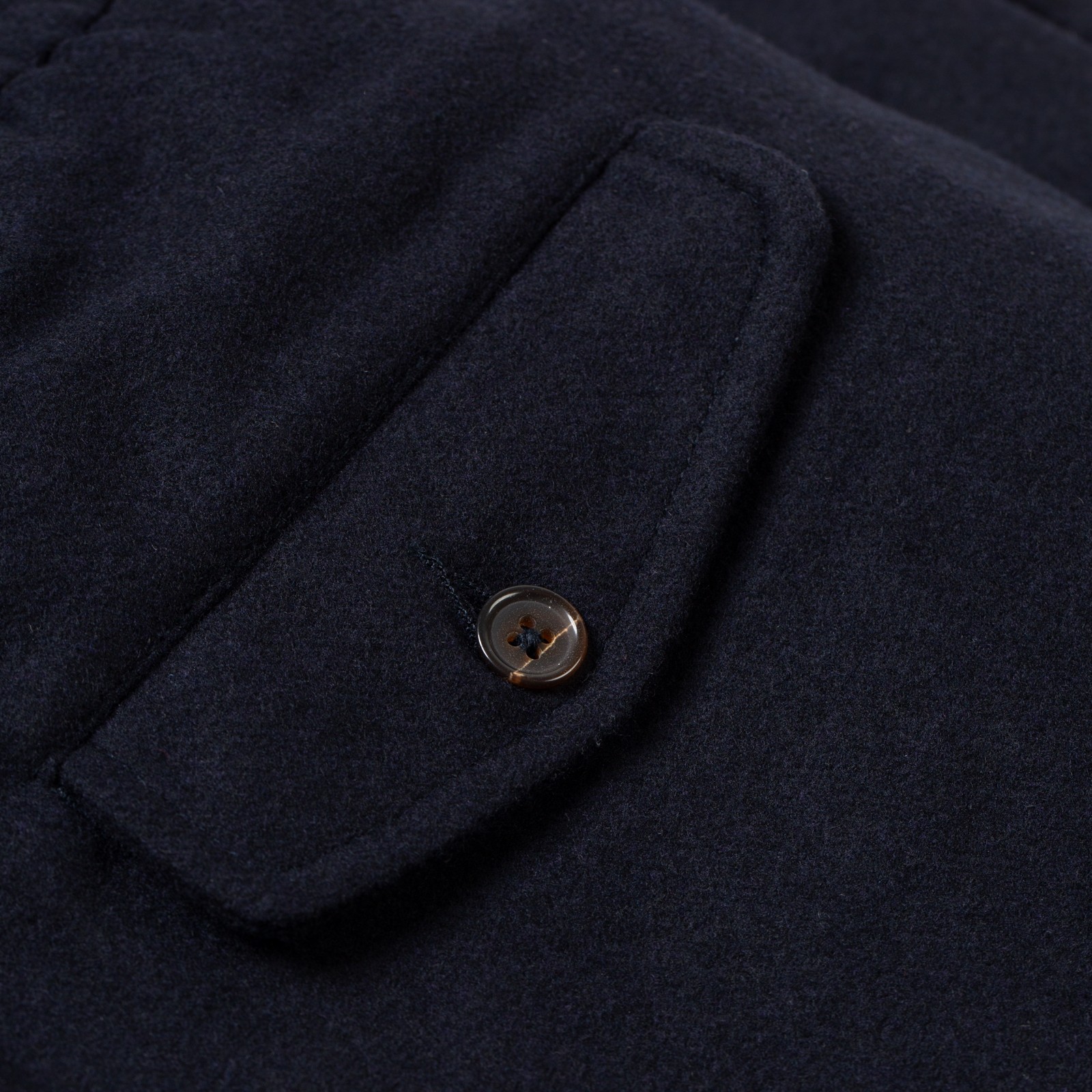 flaneurs details UNIVERSAL WORKS Dublin Wool Mix Oxford Pant Dark Navy (3)