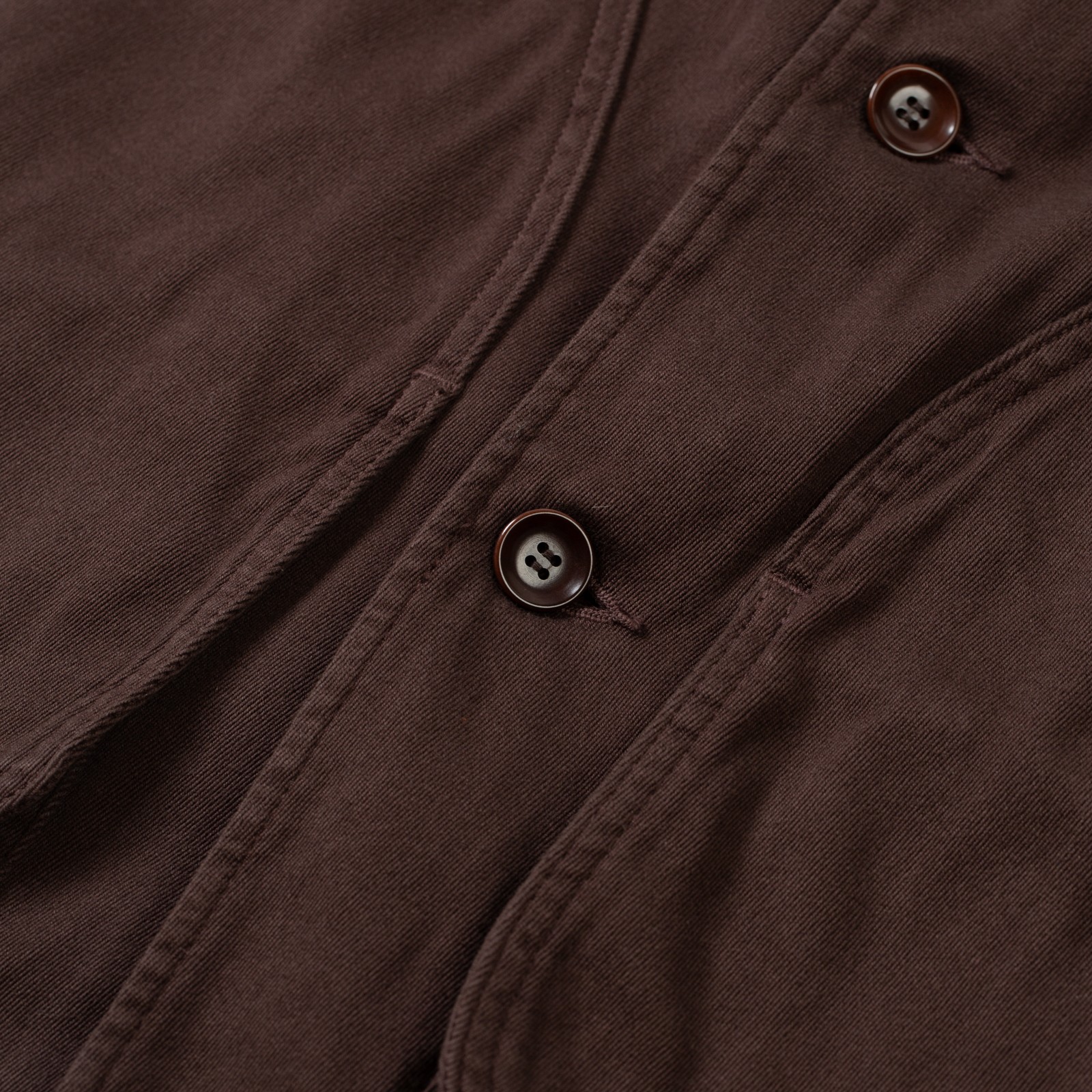 Flaneurs details FOB Factory F2470 Field Jacket Brown (2)