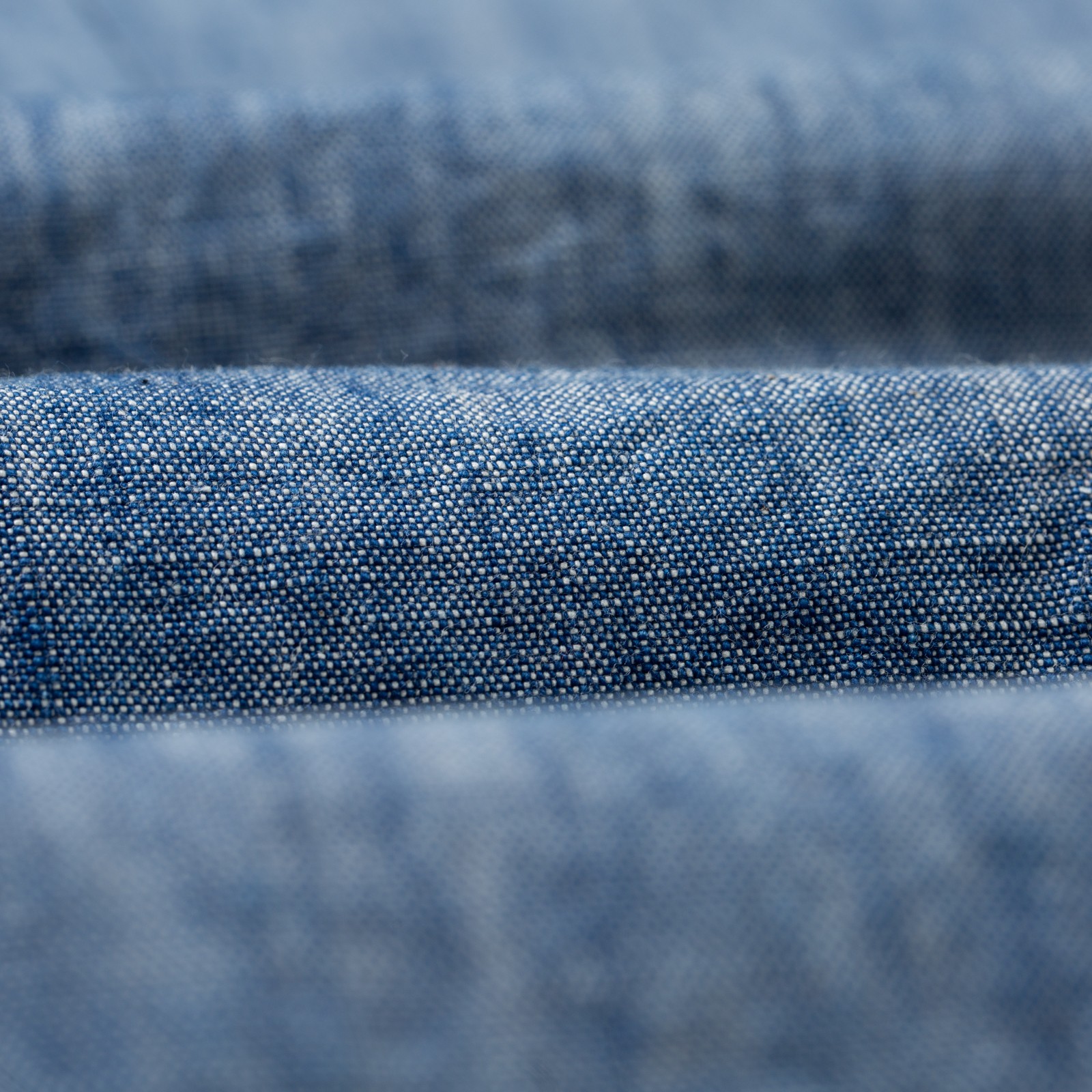 flaneurs details PURE BLUE JAPAN 1186-2 14oz Slub Chambray Relaxed Tapered (2)