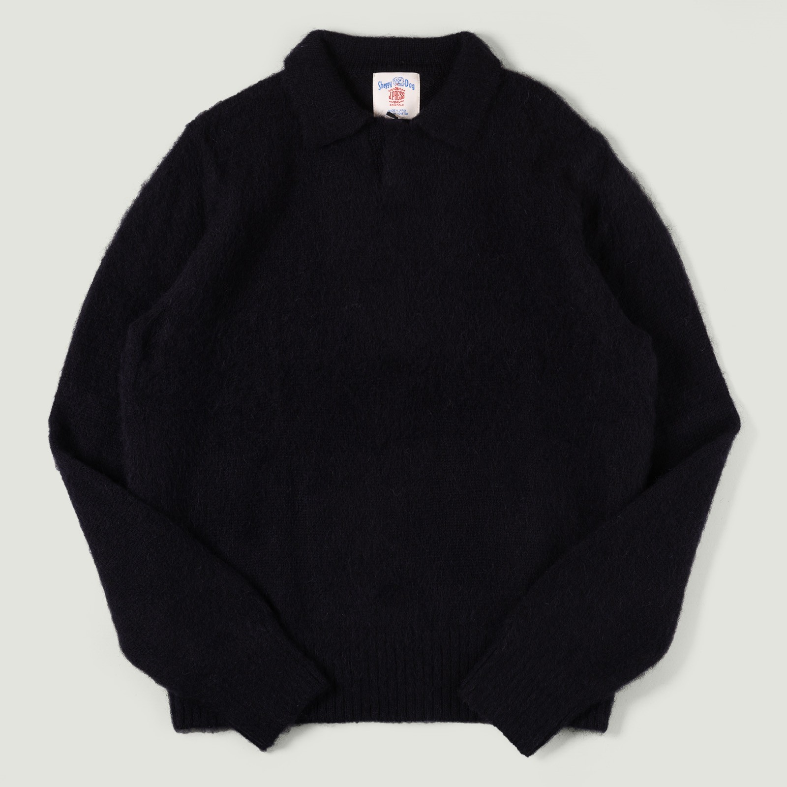 Image Flâneurs J. PRESS / Shaggy Dog Sweater Skipper Polo Navy vignette