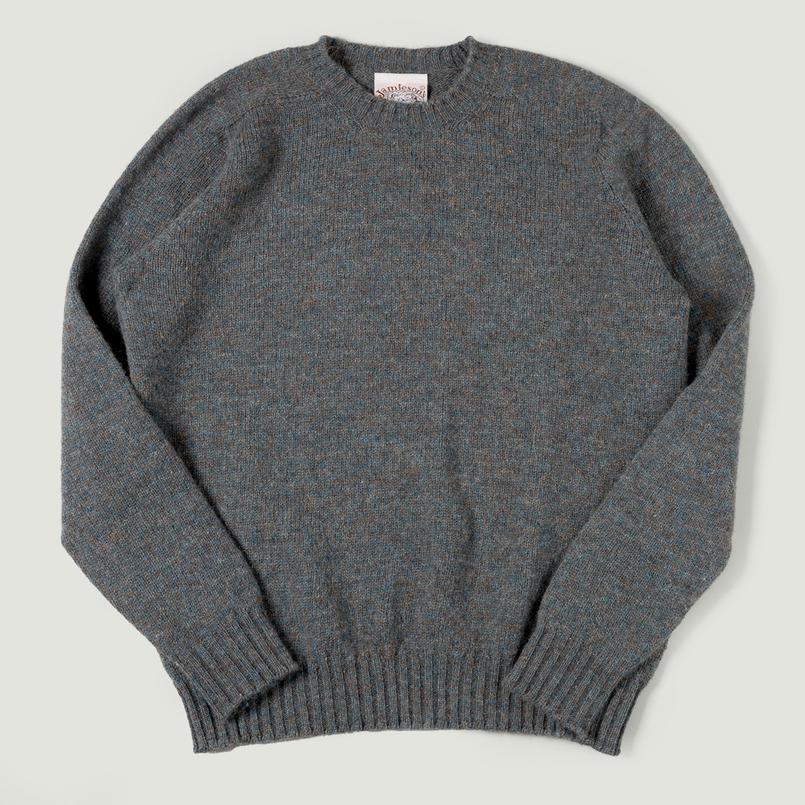 Image flâneurs JAMIESON'S / Crewneck Saddle Shoulder Sweater Storm vignette