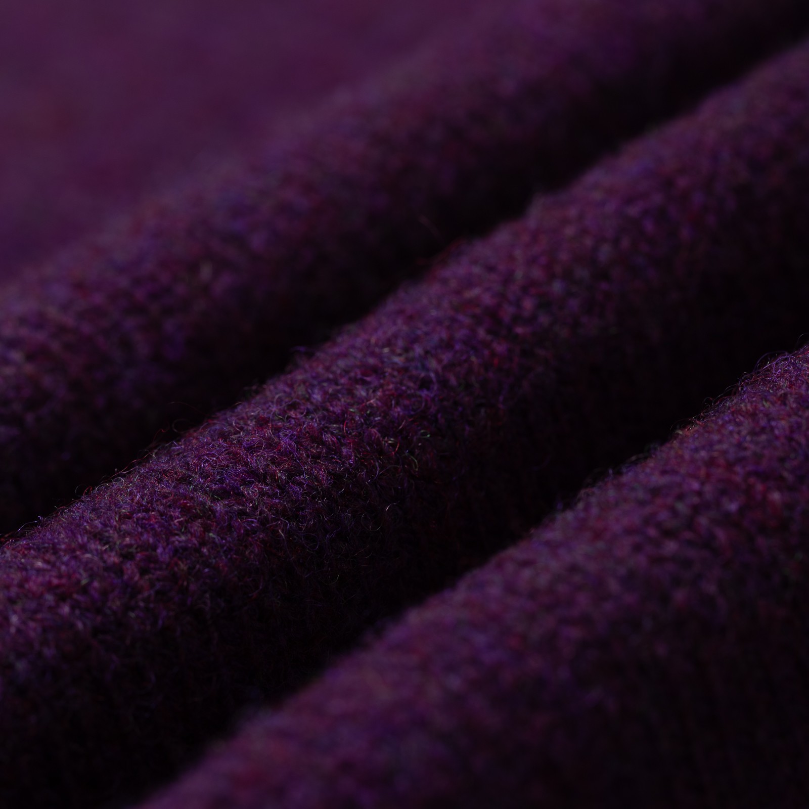 Crewneck Saddle Shoulder Sweater Loganberry