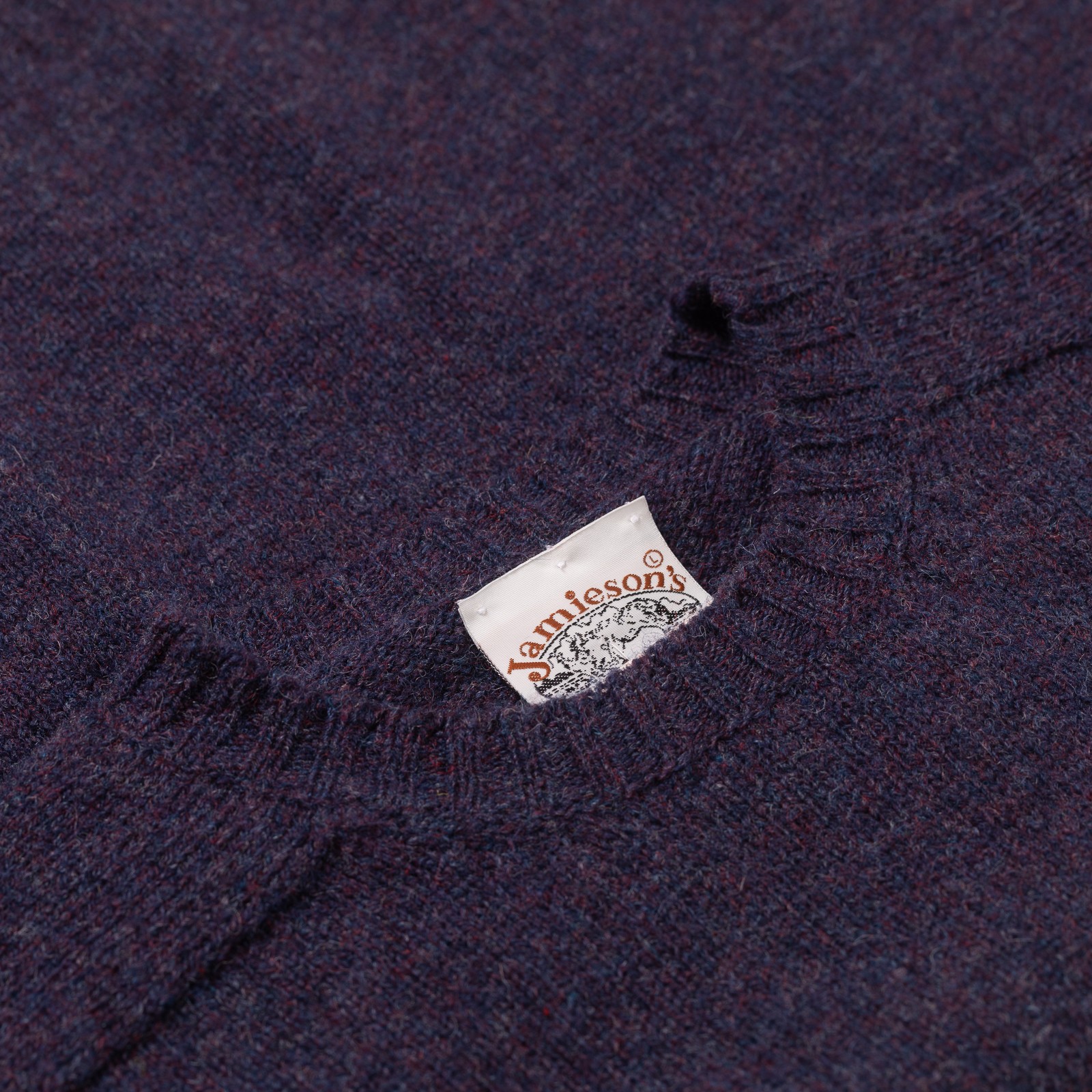 Crewneck Saddle Shoulder Sweater Dusk