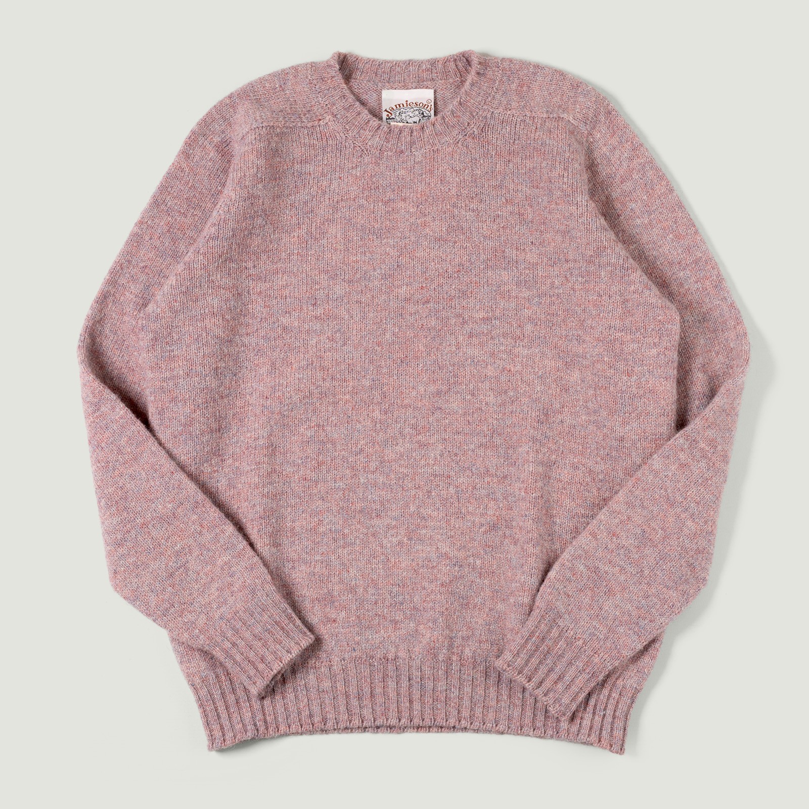 Image Flâneurs JAMIESON'S / Crewneck Saddle Shoulder Sweater Wild Violet vignette