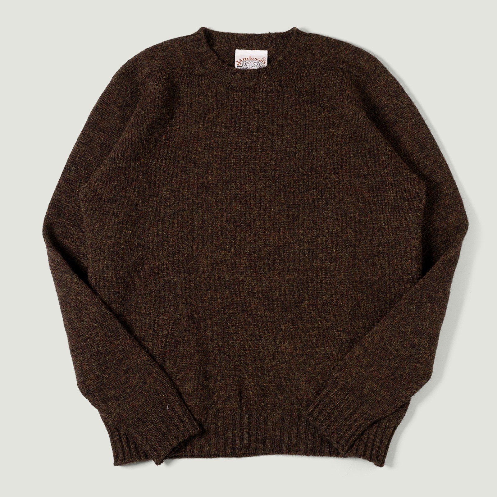 Image flâneurs JAMIESON'S / Crewneck Saddle Shoulder Sweater Grouse vignette