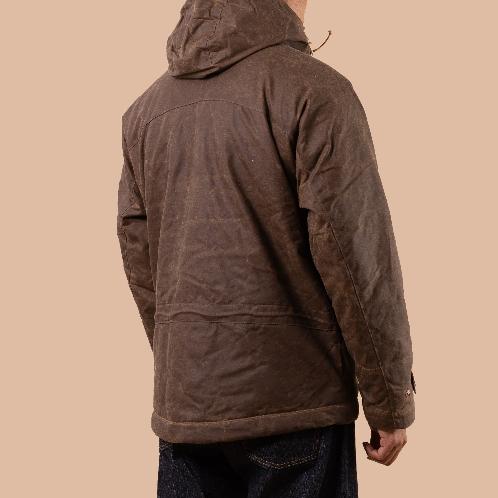 Image flâneurs MANIFATTURA CECCARELLI / Mountain Jacket Dark Tan dos
