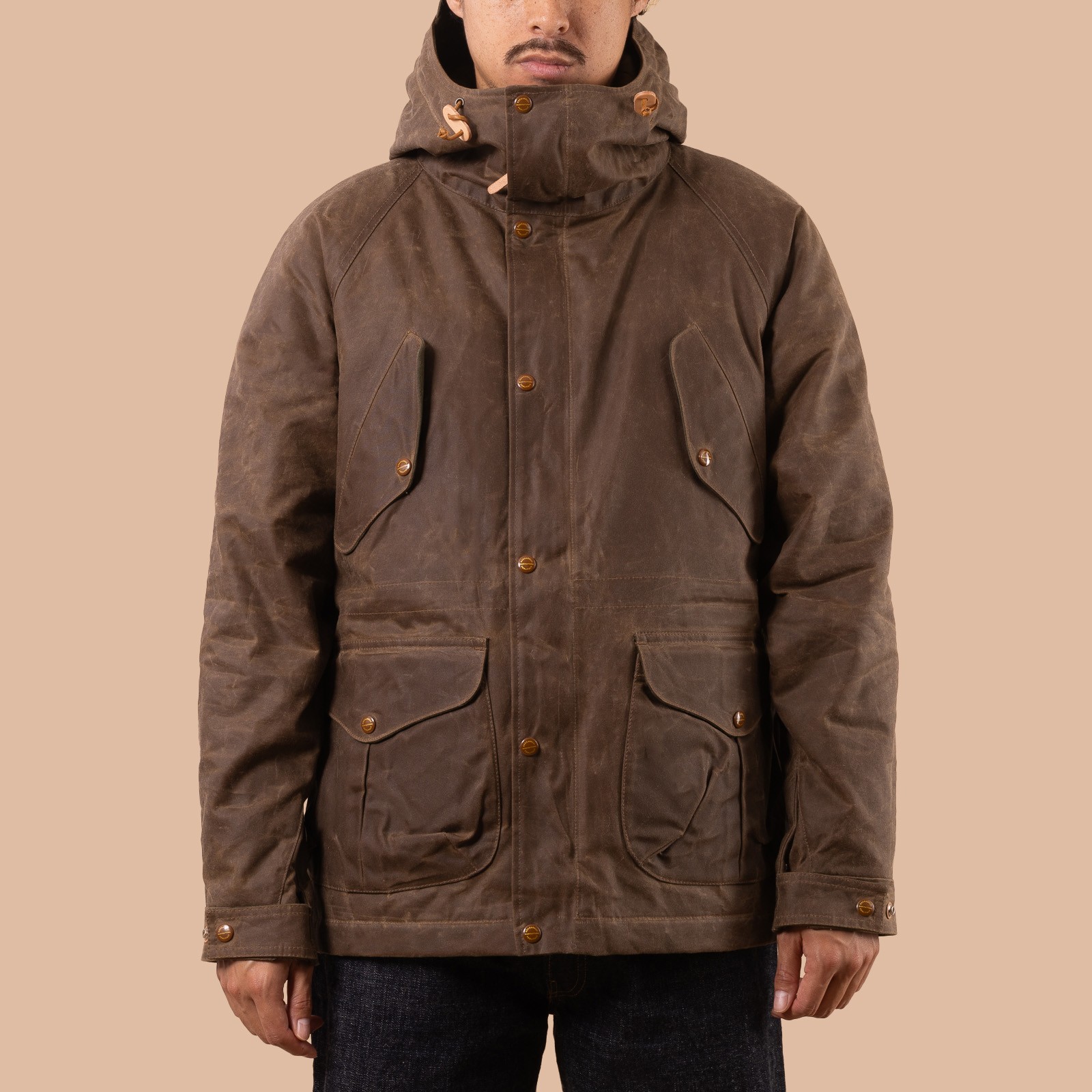 New Fisherman Parka Dark Tan