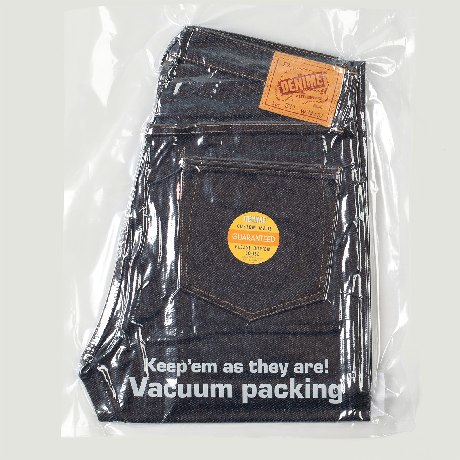 vignette DENIME Lot 220-A Vacuum Packed Denim Indigo 3