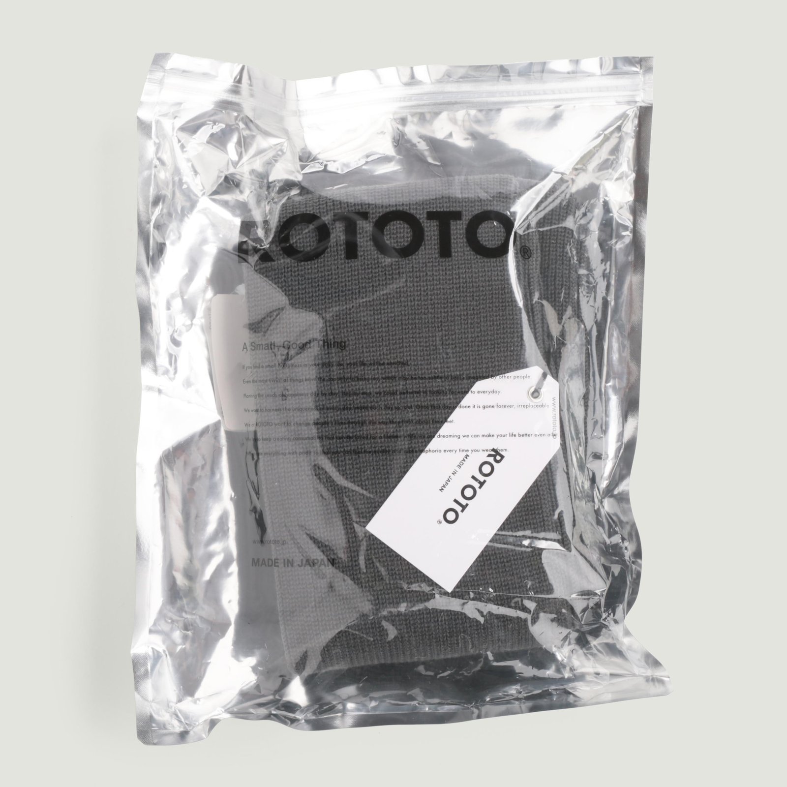 Merino Socks Charcoal Scarf