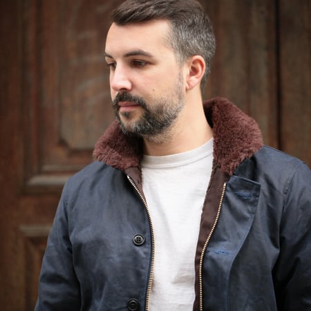 New Deck Jacket Navy