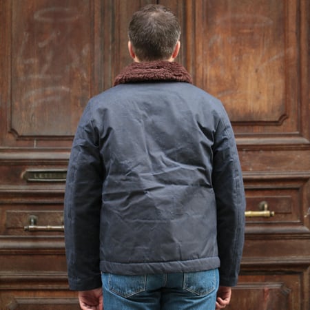 New Deck Jacket Navy