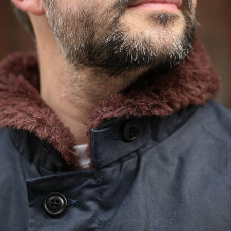 New Deck Jacket Navy