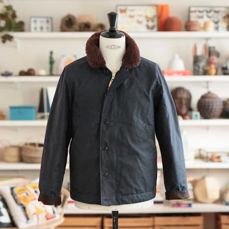 New Deck Jacket Navy