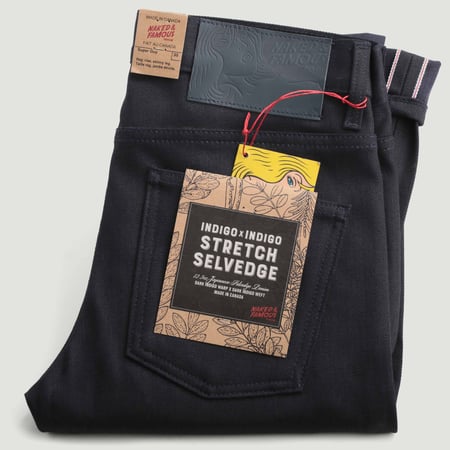 SuperGuy Indigo X Indigo Stretch Selvedge