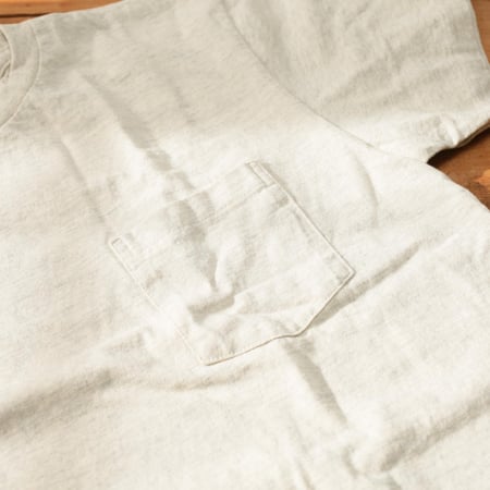 Oatmeal/Oatmeal Pocket 2PAC Tees